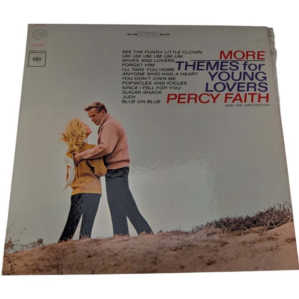 Percy Faith And His Orchestra More Themes For Young Lovers LP 1964 CS 8967 EX/VG